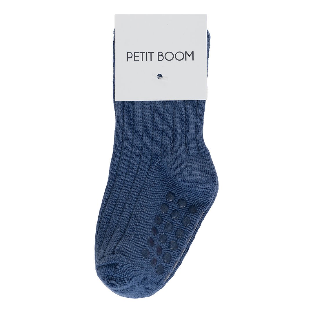 Petit Boom Bebek & Çocuk Fitilli Çorap İndigo