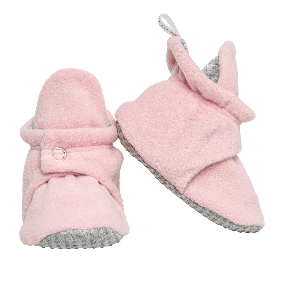 Petit Boom Kaydırmaz Tabanlı Polar Patik Pembe