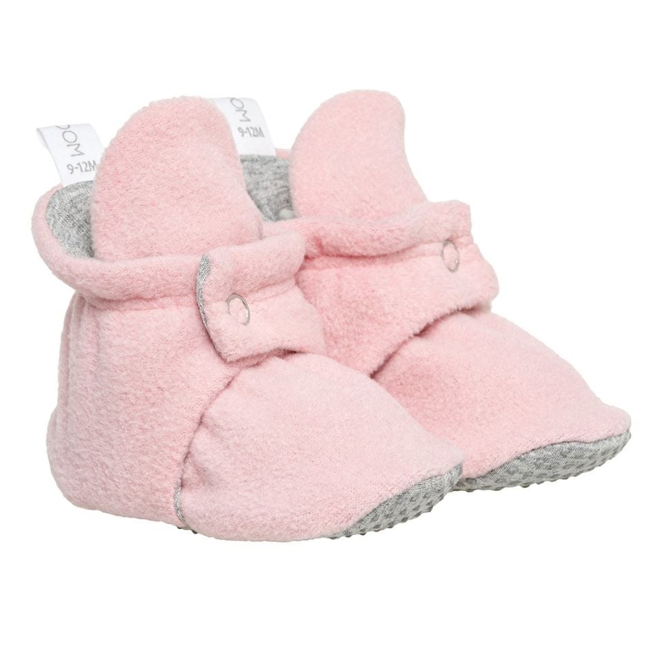 Petit Boom Kaydırmaz Tabanlı Polar Patik Pembe