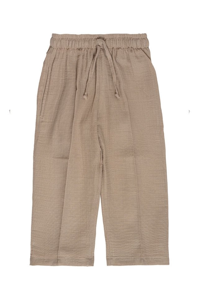 Müslin Pantolon 1 - 8 Yaş Krem