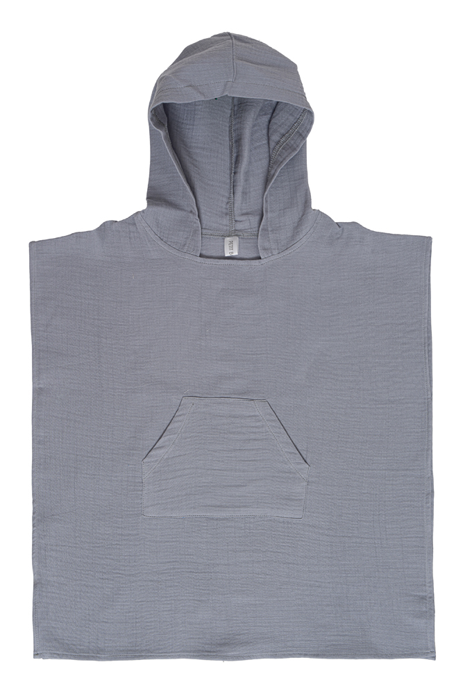 %100 Müslin Bebek Panço Gri